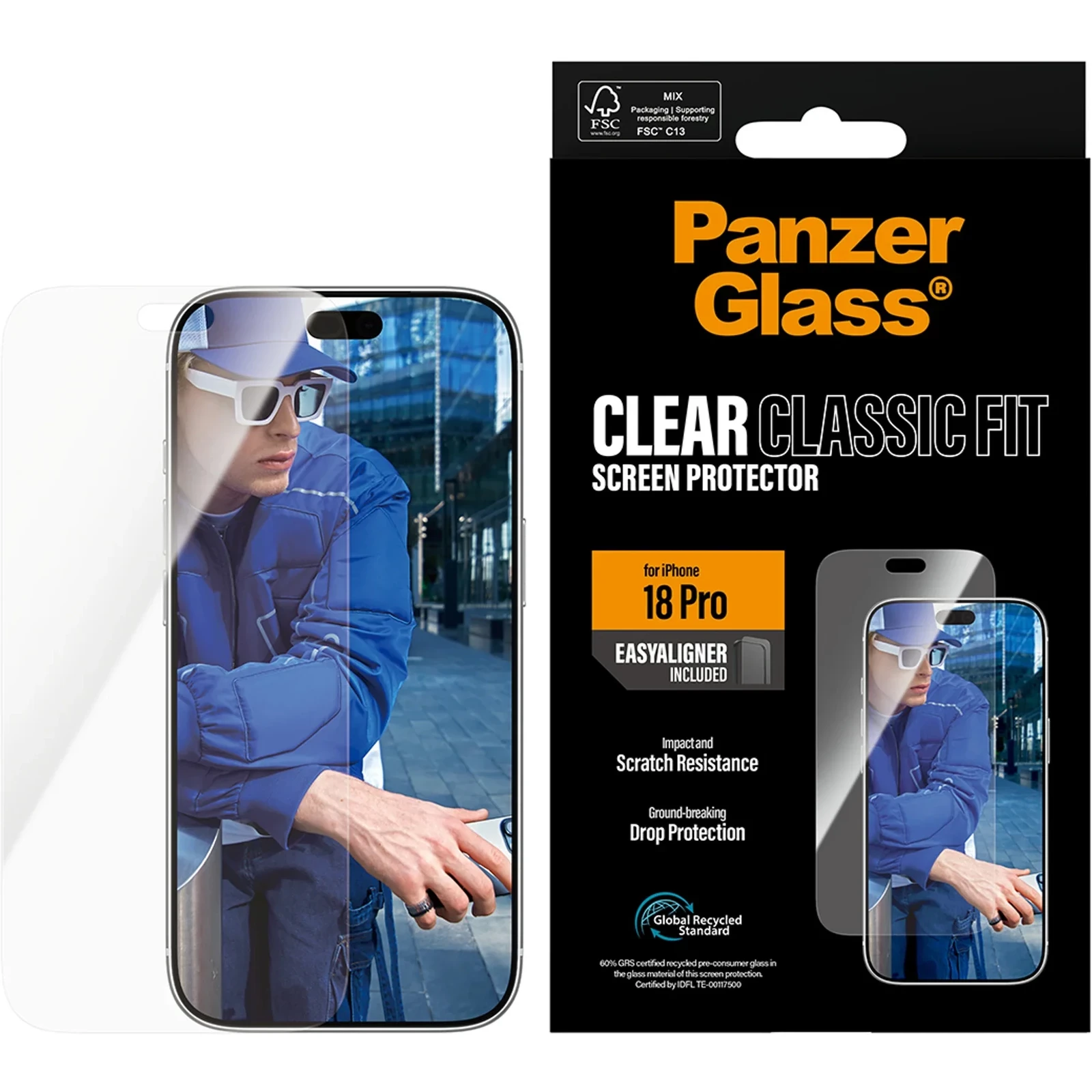 Panzerglass Screenprotector 133185 Iphone 18 Pro
